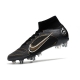 Nike Mercurial Superfly 8 Elite SG-PRO Anti-Clog Shadow - Black Metallic Gold Metallic Silver Football Boots