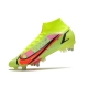 Nike Mercurial Superfly 8 Elite SG-PRO Anti-Clog Volt Bright Crimson Black Football Boots