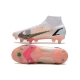 Nike Mercurial Superfly 8 Elite SG-PRO Anti-Clog White Black Bright Crimson Pink Blast Football Boots