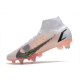 Nike Mercurial Superfly 8 Elite SG-PRO Anti-Clog White Black Bright Crimson Pink Blast Football Boots