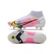 Nike Mercurial Superfly 8 Elite SG-PRO Anti-Clog White Pink Black Football Boots