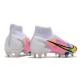 Nike Mercurial Superfly 8 Elite SG-PRO Anti-Clog White Pink Black Football Boots