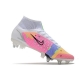 Nike Mercurial Superfly 8 Elite SG-PRO Anti-Clog White Pink Black Football Boots