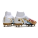 Nike Mercurial Superfly 8 Elite SG-PRO Anti-Clog White Red Gold Football Boots