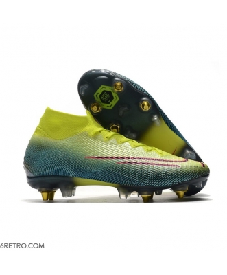 Nike Mercurial Superfly Dream Speed 7 Elite SG-PRO Anti-Clog Lemon Football Boots
