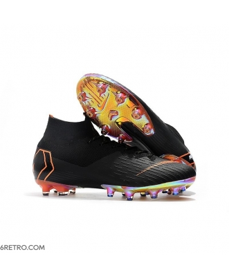 Nike Mercurial Superfly VI 360 Elite AG-Pro Black Orange Football Boots