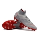 Nike Mercurial Superfly VI 360 Elite AG-Pro Gray Red Football Boots