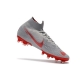 Nike Mercurial Superfly VI 360 Elite AG-Pro Gray Red Football Boots