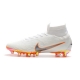 Nike Mercurial Superfly VI 360 Elite AG-Pro White Orange Football Boots