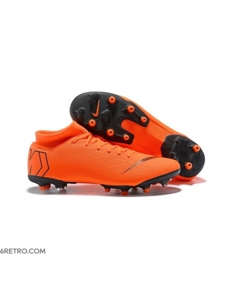 Nike Mercurial Superfly VI Elite AG-Pro Orange Black Football Boots