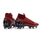 Nike Mercurial Superfly VI Elite Anti-Clog SG-Pro Red Black Football Boots