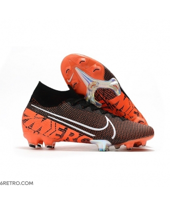 Nike Mercurial Superfly VII Elite Firm Ground Limited Edition Black White Hyper Crimson Football Boots