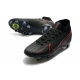 Nike Mercurial Superfly VII Elite SG AC - Black Red Football Boots