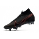 Nike Mercurial Superfly VII Elite SG AC - Black Red Football Boots