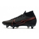 Nike Mercurial Superfly VII Elite SG AC - Black Red Football Boots