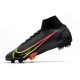 Nike Mercurial Superfly VIII Elite Firm Ground Black Cyber Off Noir Football Boots