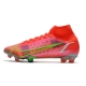Nike Mercurial Superfly VIII Elite Firm Ground Bright Crimson Metallic Silver Football Boots