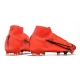 Nike Mercurial Superfly VIII Elite Firm Ground Red Black Football Boots