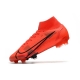 Nike Mercurial Superfly VIII Elite Firm Ground Red Black Football Boots