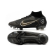 Nike Mercurial Superfly VIII Elite Firm Ground Shadow - Black Metallic Gold Metallic Silver Football Boots