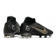 Nike Mercurial Superfly VIII Elite Firm Ground Shadow - Black Metallic Gold Metallic Silver Football Boots