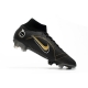 Nike Mercurial Superfly VIII Elite Firm Ground Shadow - Black Metallic Gold Metallic Silver Football Boots