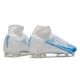 Nike Mercurial Superfly VIII Elite Firm Ground White Blue Football Boots