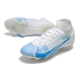 Nike Mercurial Superfly VIII Elite Firm Ground White Blue Football Boots