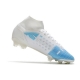 Nike Mercurial Superfly VIII Elite Firm Ground White Blue Football Boots