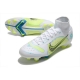 Nike Mercurial Superfly VIII Elite Firm Ground White Blue Yellow Football Boots
