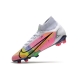 Nike Mercurial Superfly VIII Elite Firm Ground White Pink Black Football Boots