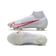Nike Mercurial Superfly VIII Elite Firm Ground White Red Football Boots