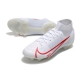 Nike Mercurial Superfly VIII Elite Firm Ground White Red Football Boots