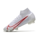 Nike Mercurial Superfly VIII Elite Firm Ground White Red Football Boots