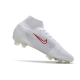 Nike Mercurial Superfly VIII Elite Firm Ground White Red Football Boots