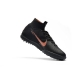 Nike Mercurial Superfly X 6 Elite TF Black Orange Football Boots