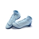Nike Mercurial Superfly X 6 Elite TF White Blue Football Boots