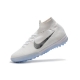 Nike Mercurial SuperflyX 6 360 Elite TF - White Blue Football Boots