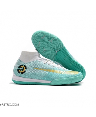 Nike Mercurial SuperflyX VI Elite IC CR7 Blue White Football Boots