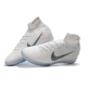Nike Mercurial SuperflyX VI Elite IC White Gray Football Boots Nike Mercurial SuperflyX VI Elite IC White Gray Football Boots
