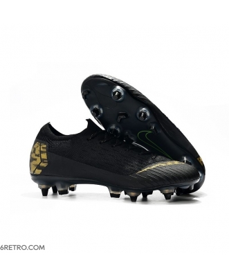 Nike Mercurial Vapor 12 Elite SG-Pro AC Black Gold Football Boots