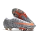 Nike Mercurial Vapor 13 Elite AG CR7 Safari - White Total Orange Black Football Boots