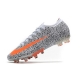 Nike Mercurial Vapor 13 Elite AG CR7 Safari - White Total Orange Black Football Boots