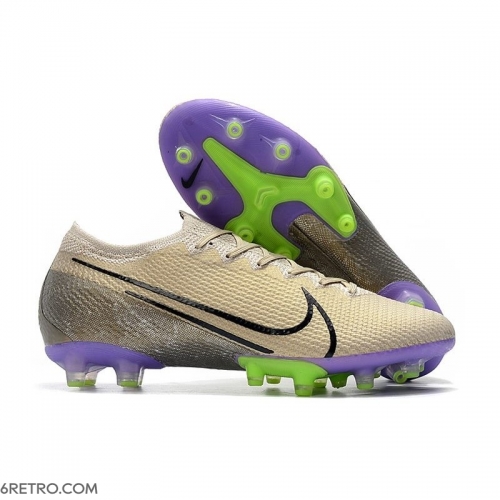 Nike Mercurial Vapor 13 Elite AG Desert Sand Black Psychic Purple Football Boots Nike Mercurial Vapor 13 Elite AG Desert Sand Black Psychic Purple Football Boots