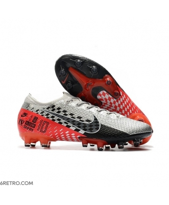 Nike Mercurial Vapor 13 Elite AG Neymar Chrome Black Red Football Boots