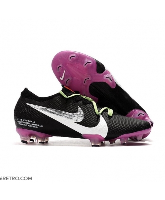 Nike Mercurial Vapor 13 Elite Firm Ground Black Purple White Silver Football Boots