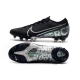 Nike Mercurial Vapor 13 Elite Firm Ground Black Silver Football Boots
