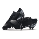 Nike Mercurial Vapor 13 Elite Firm Ground Black Silver Football Boots