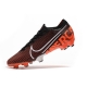 Nike Mercurial Vapor 13 Elite Firm Ground Black White Hyper Crimson Football Boots