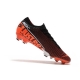 Nike Mercurial Vapor 13 Elite Firm Ground Black White Hyper Crimson Football Boots